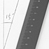 Specifically designed to draw slash ruler
